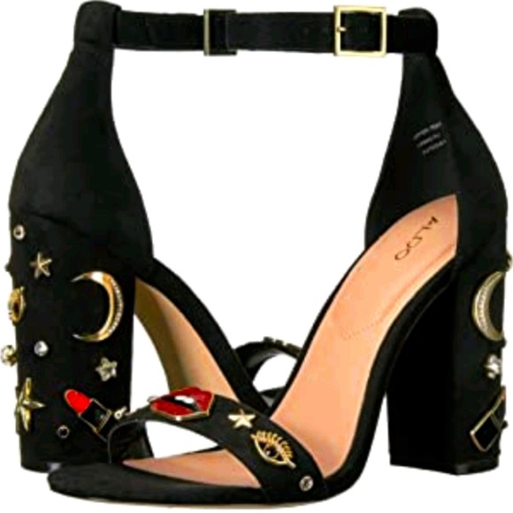 ALDO WOMENS LARELLE HEELS SANDALS - Picture 1 of 8